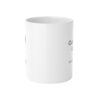 White Ceramic Mug, 11oz - Image 2